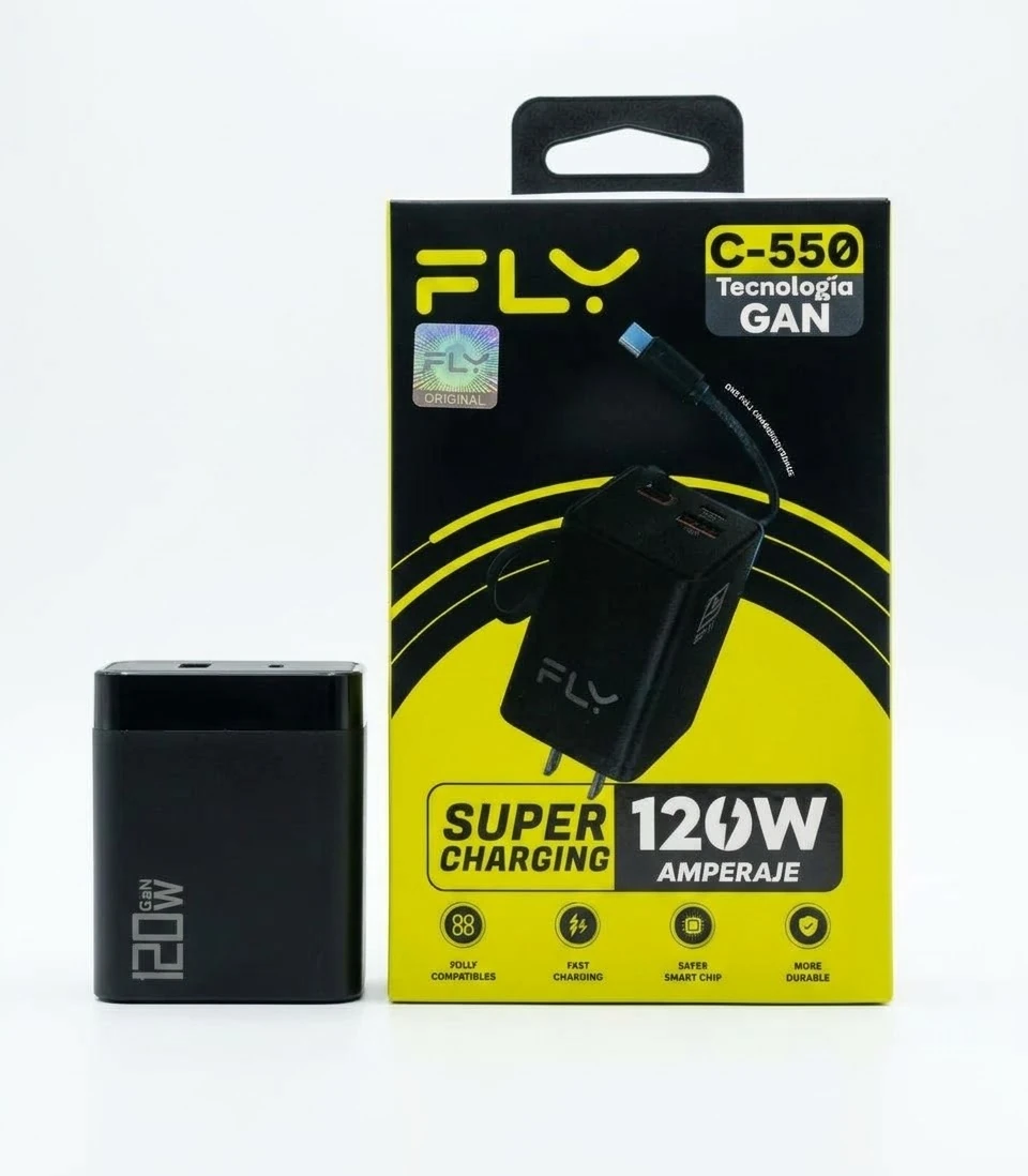 Cargador Carga Rápida 120W Celular - accesorio para moto en Bogotá | RUTAS51